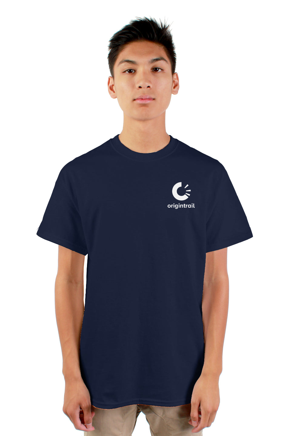 Embroidered gildan mens tshirt