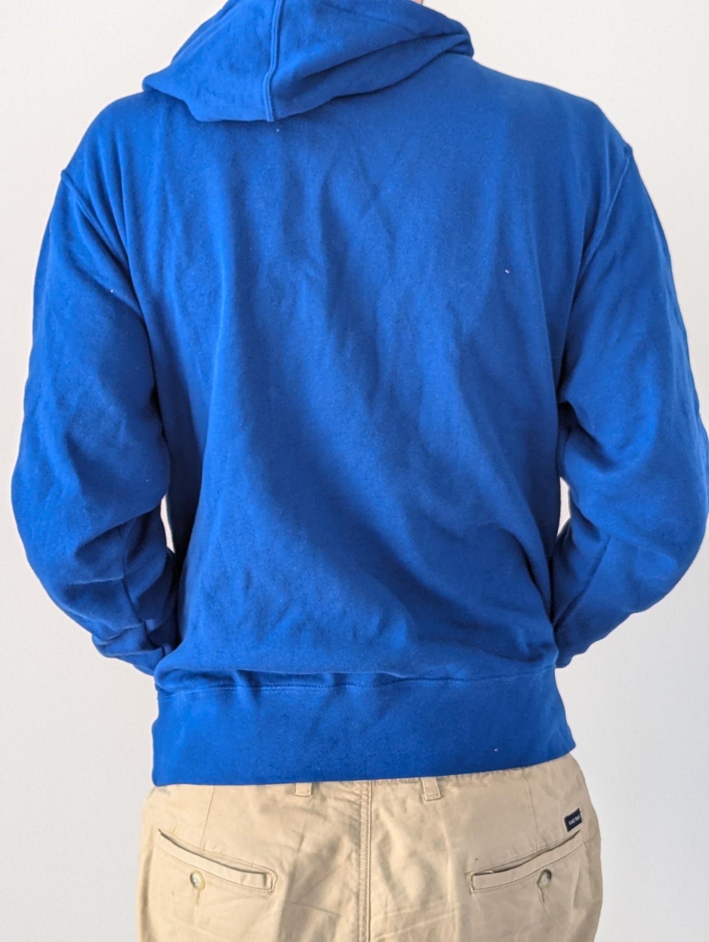 Embroidered Unisex Lightweight Full-Zip Hoodie