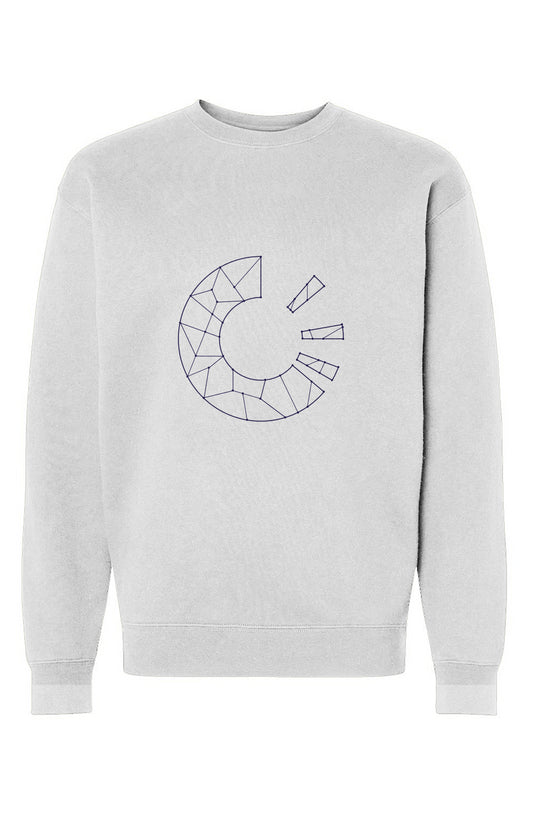 Embroidered Heavyweight Crewneck Sweatshirt