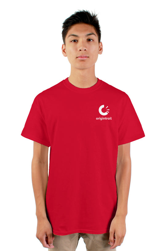 Embroidered gildan mens tshirt